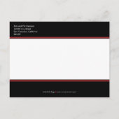 Pick-Your-Own-Abschluss-Postkarte Einladungspostkarte (Rückseite)