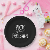 Pick Your Poison | Halloween-Hexe Pappteller (Party)