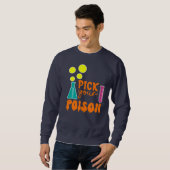 Pick your Poison Halloween Leckereien Sweatshirt (Vorne ganz)