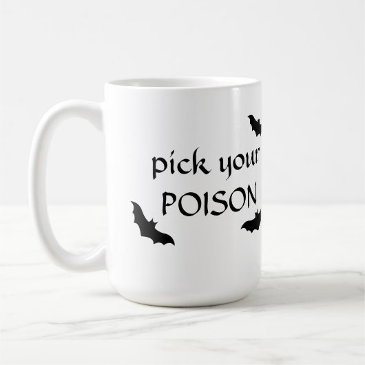 Pick your POISON Halloween Tasse (Links)