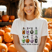 Pick Your Poison Niedlich Halloween Tshirt