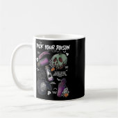 Pick Your Poison's Funny Drink Me Potion glücklich Kaffeetasse (Links)