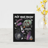 Pick Your Poison's Funny Drink Me Potion glücklich Karte (Gelbe Blume)