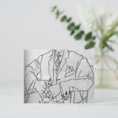 Pickassoping Postkarte (Stehend Vorderseite)