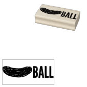 Pickball Gummistempel (Stempel)