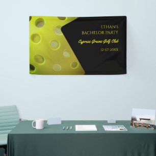 Pickeball Geburtstagsparty Bachelor Party Sport Banner