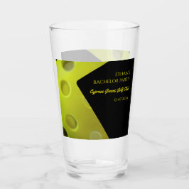 Pickeball Geburtstagsparty Bachelor Party Sport Glas