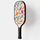 Pickeball-Schläger Muster mit Herzen Benutzerdefin Pickleball Schläger (Links)