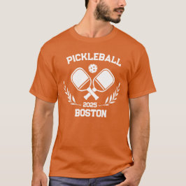 Pickelball Boston 2025 Custom T-Shirt