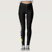 Pickelball Player Custom Personalisiert  Leggings (Vorderseite)