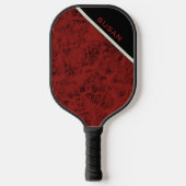 Pickelball "Wood Red" Pickleball Paddel Schläger (Vorderseite)