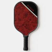 Pickelball "Wood Red" Pickleball Paddel Schläger (Rückseite)