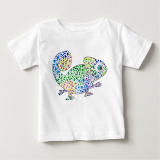 Pickeliger Marcel das Chamäleon-Baby-T-Shirt Baby T-shirt
