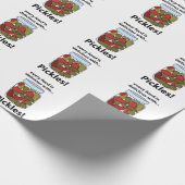 Pickeln Jedes Essen ist köstlich mit Pickles Geschenkpapier (Ecke)