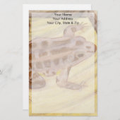 Pickerel Frog Briefpapier (Vorne/Hinten)