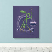 PICKETT™ BOWTRUCKLE™ Graphic Leinwanddruck (Insitu (Holzboden))