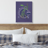 PICKETT™ BOWTRUCKLE™ Graphic Leinwanddruck (Insitu (Schlafzimmer))