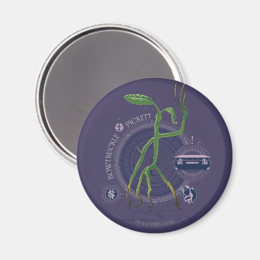 PICKETT™ BOWTRUCKLE™ Graphic Magnet (Vorderseite/Rückseite)