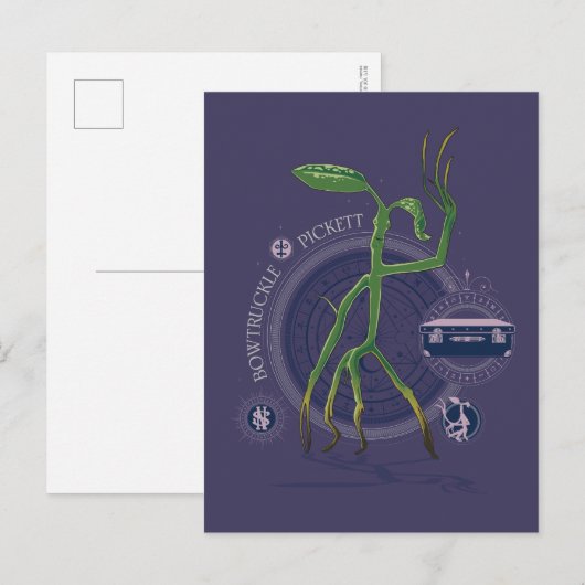 PICKETT™ BOWTRUCKLE™ Graphic Postkarte (Vorne/Hinten)