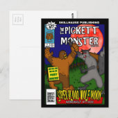 PICKETT MONSTER - Comic Book #3 Postkarte (Vorne/Hinten)