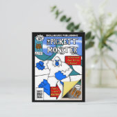 PICKETT MONSTER - Comic Buch Nr. 2 Postkarte (Stehend Vorderseite)