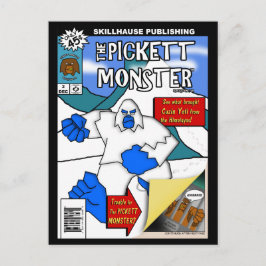 PICKETT MONSTER - Comic Buch Nr. 2 Postkarte