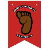 PICKETT MONSTER WIMPELKETTE (Dritte Fahne)