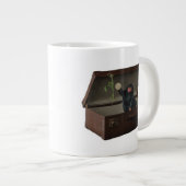 Pickett & Teddy in Briefcase Jumbo-Tasse (Vorderseite Rechts)