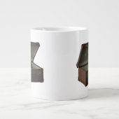 Pickett & Teddy in Briefcase Jumbo-Tasse (Vorderseite)