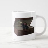 Pickett & Teddy in Briefcase Jumbo-Tasse (Rechts)