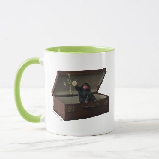 Pickett & Teddy in Briefcase Tasse (Links)