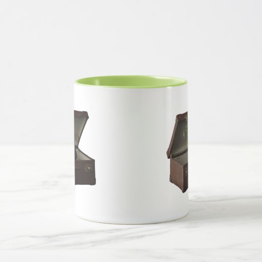 Pickett & Teddy in Briefcase Tasse (Zentrum)