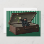 Pickett & Teddy in einem kurzen Vortrag Postkarte (Vorne/Hinten)