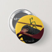 Pickett & Teddy mit Wand und Krawatte Button (Vorne & Hinten)