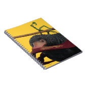 Pickett & Teddy mit Wand und Krawatte Notizblock (Rechte Seite)