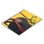 Pickett & Teddy mit Wand und Krawatte Notizblock (Linke Seite)