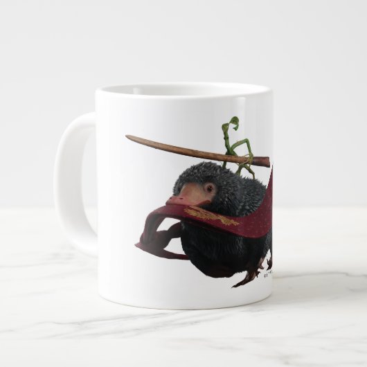 Pickett & Teddy With Wand and Tie Jumbo-Tasse (Vorderseite Links)