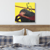 Pickett & Teddy With Wand and Tie Leinwanddruck (Insitu (Schlafzimmer))