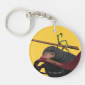 Pickett & Teddy With Wand and Tie Schlüsselanhänger (Vorderseite)