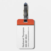 Pickett Vintag Graphic Gepäckanhänger (Rückseite vertikal)