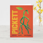 Pickett Vintag Graphic Karte (Gelbe Blume)