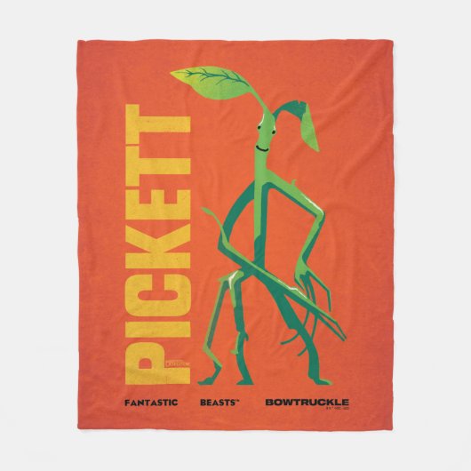 Pickett Vintage Graphic Fleecedecke (Vorderseite)