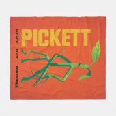 Pickett Vintage Graphic Fleecedecke (Vorderseite (Horizontal))