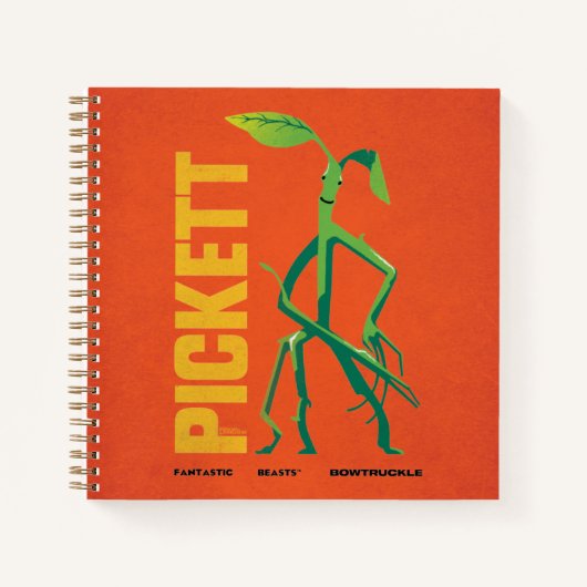 Pickett Vintage Graphic Notizblock (Vorderseite)