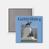 Picketts Anklage in Gettysburg Magnet (Vorderseite/Rückseite)