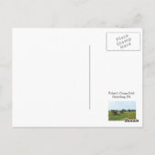 Picketts Anklage Postkarte (Rückseite)