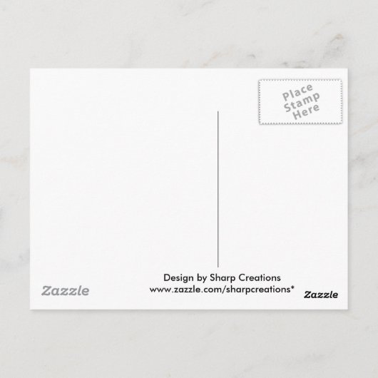 Picketts Anklage Postkarte (Rückseite)