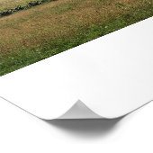 Pickett's Charge Panorama Poster (Ecke)