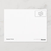 Picketzaun - Seaside, FL Postkarte (Rückseite)