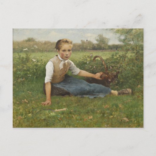 Picking-Blume | 1882 Postkarte (Vorderseite)